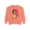 God Don’t Play About Me Premium Fleece Sweatshirt – Caramel