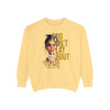 God Don’t Play About Me Premium Fleece Sweatshirt – Caramel