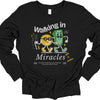 Walking in Miracles Youth Long Sleeve Tee