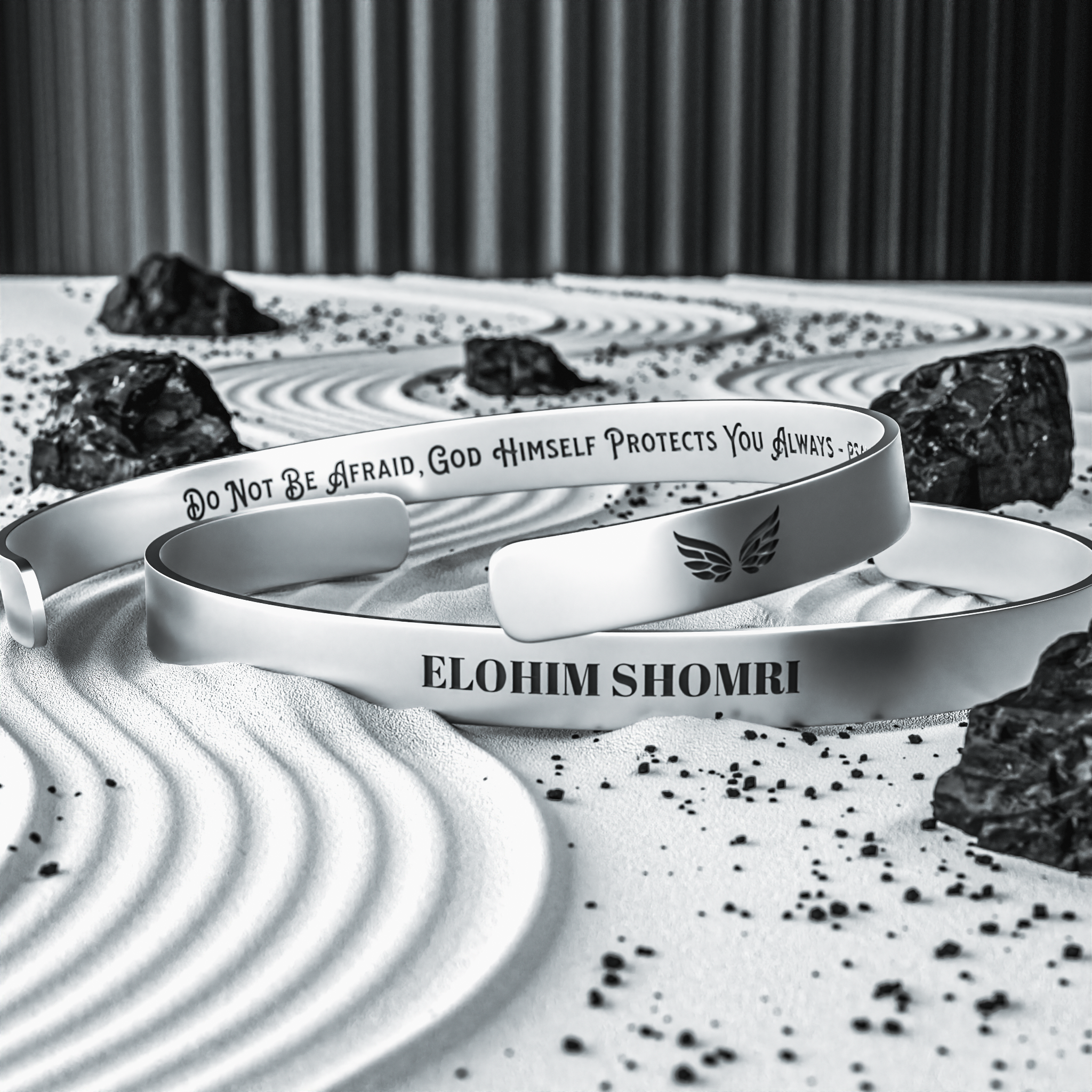 Elohim Shomri Luxury Cuff Bracelet | Gold, Silver, Rose Gold