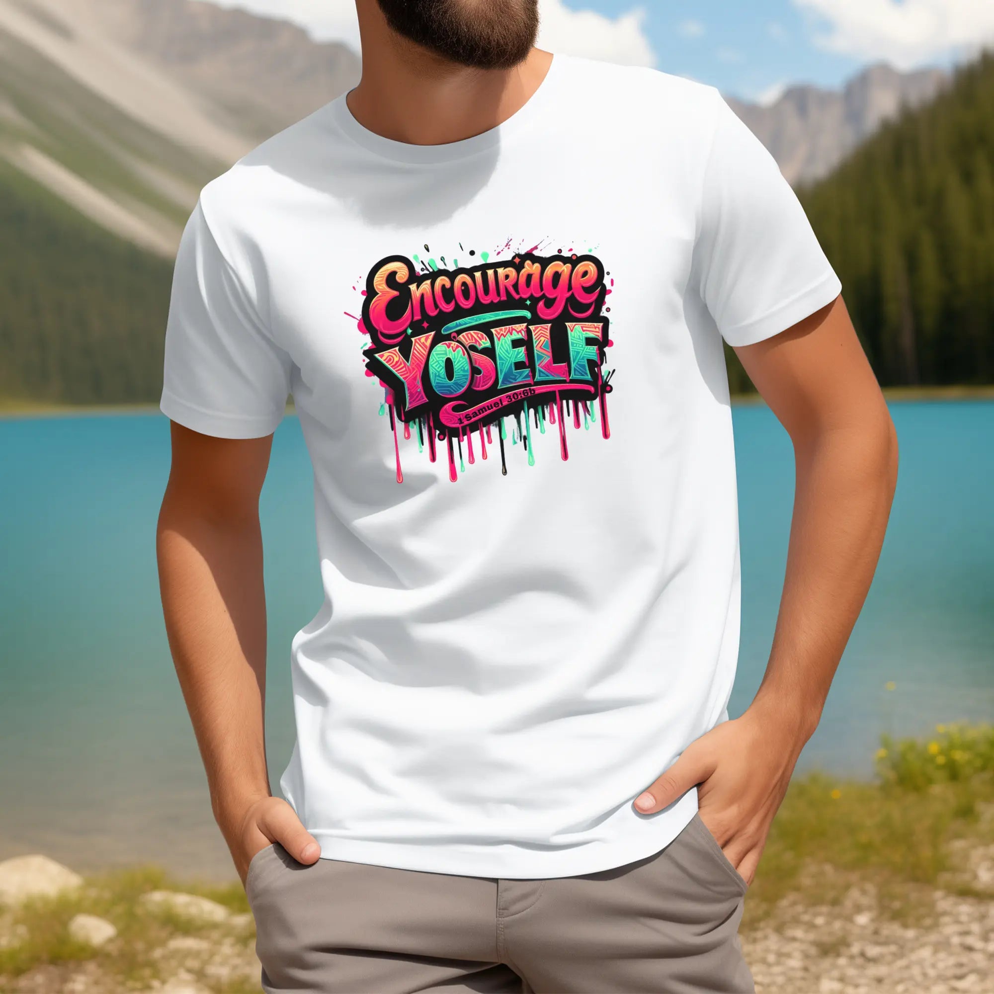Encourage Yo'self Men's T-Shirt