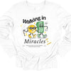 Walking in Miracles Youth Long Sleeve Tee