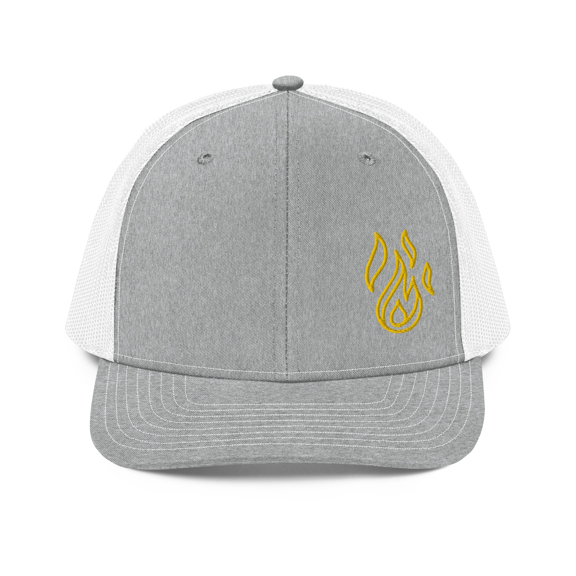 Holy Spirit Empowered Trucker Cap | Embroidered Flame