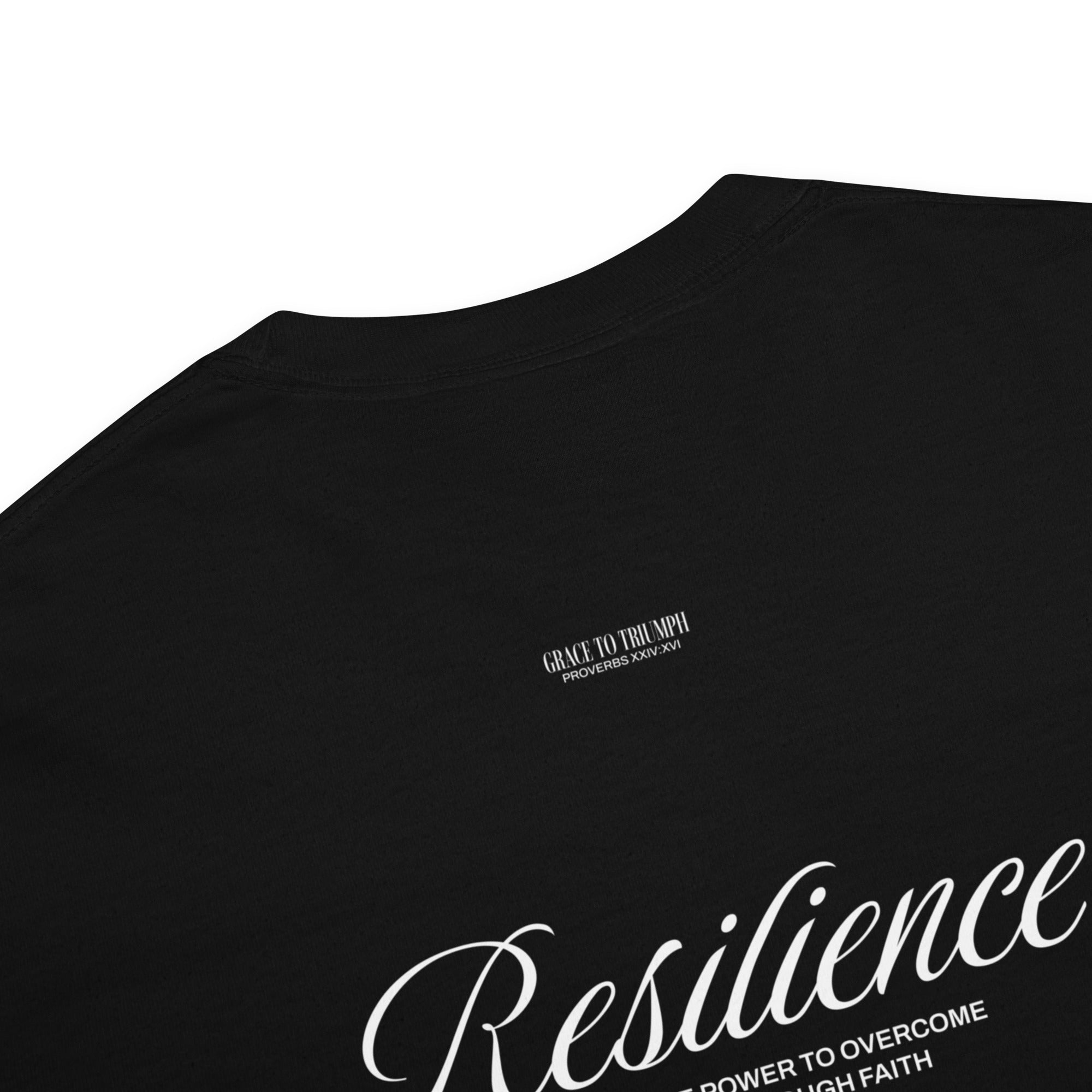 Resilience - Undefeated Tee - Inspired by Proverbs 24:16, Faith & Strength