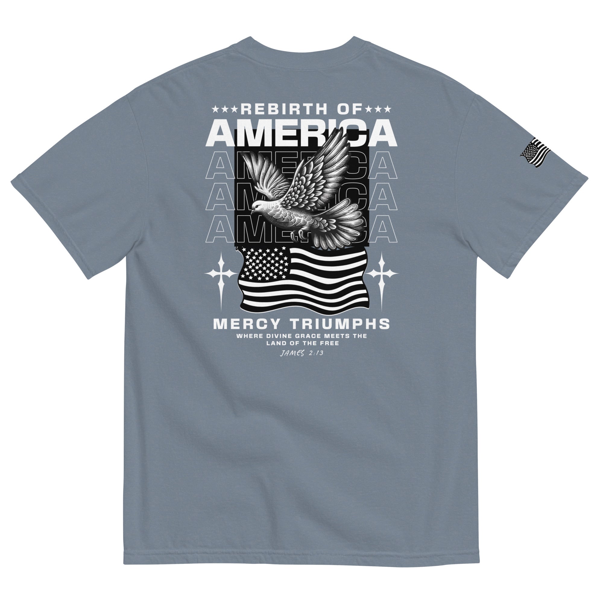 America's Rebirth Garment-dyed Heavyweight T-shirt