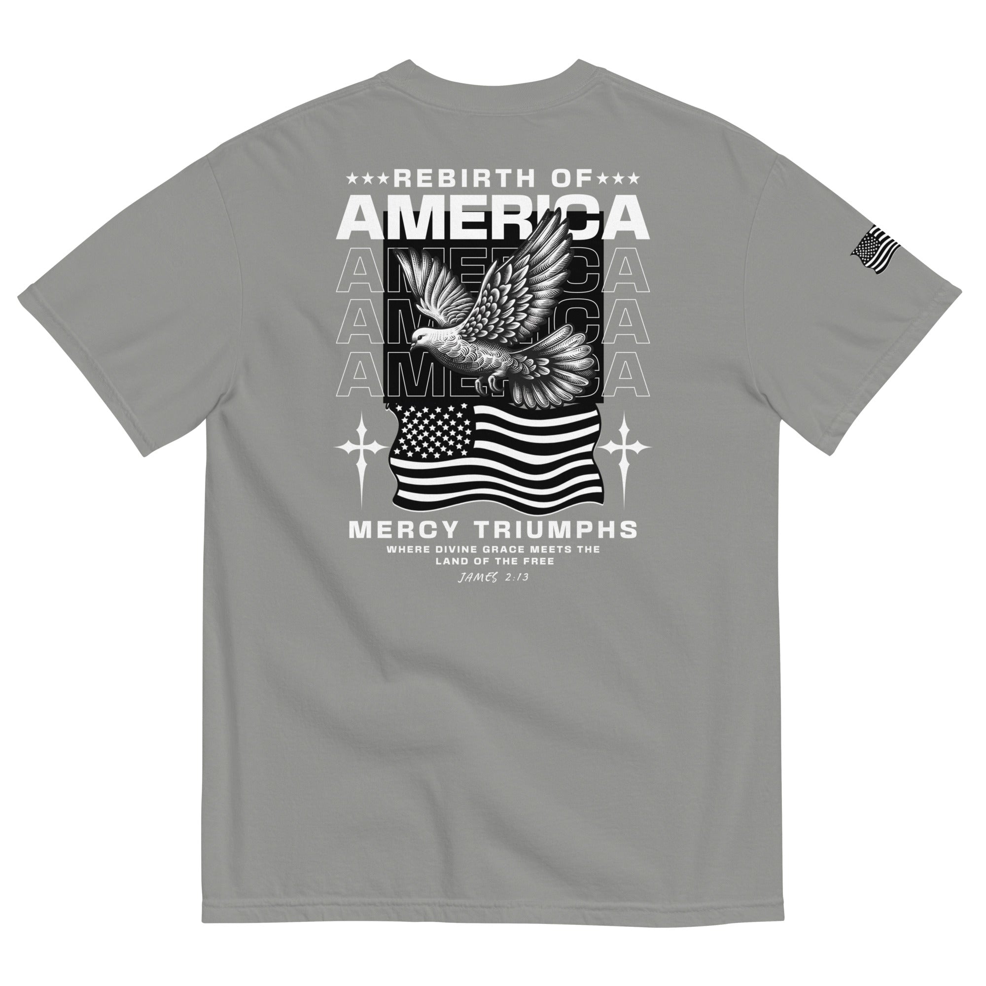 America's Rebirth Garment-dyed Heavyweight T-shirt