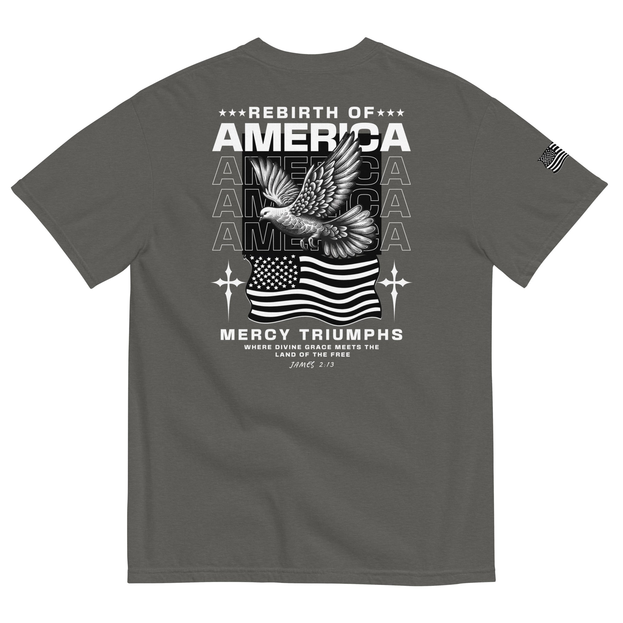 America's Rebirth Garment-dyed Heavyweight T-shirt