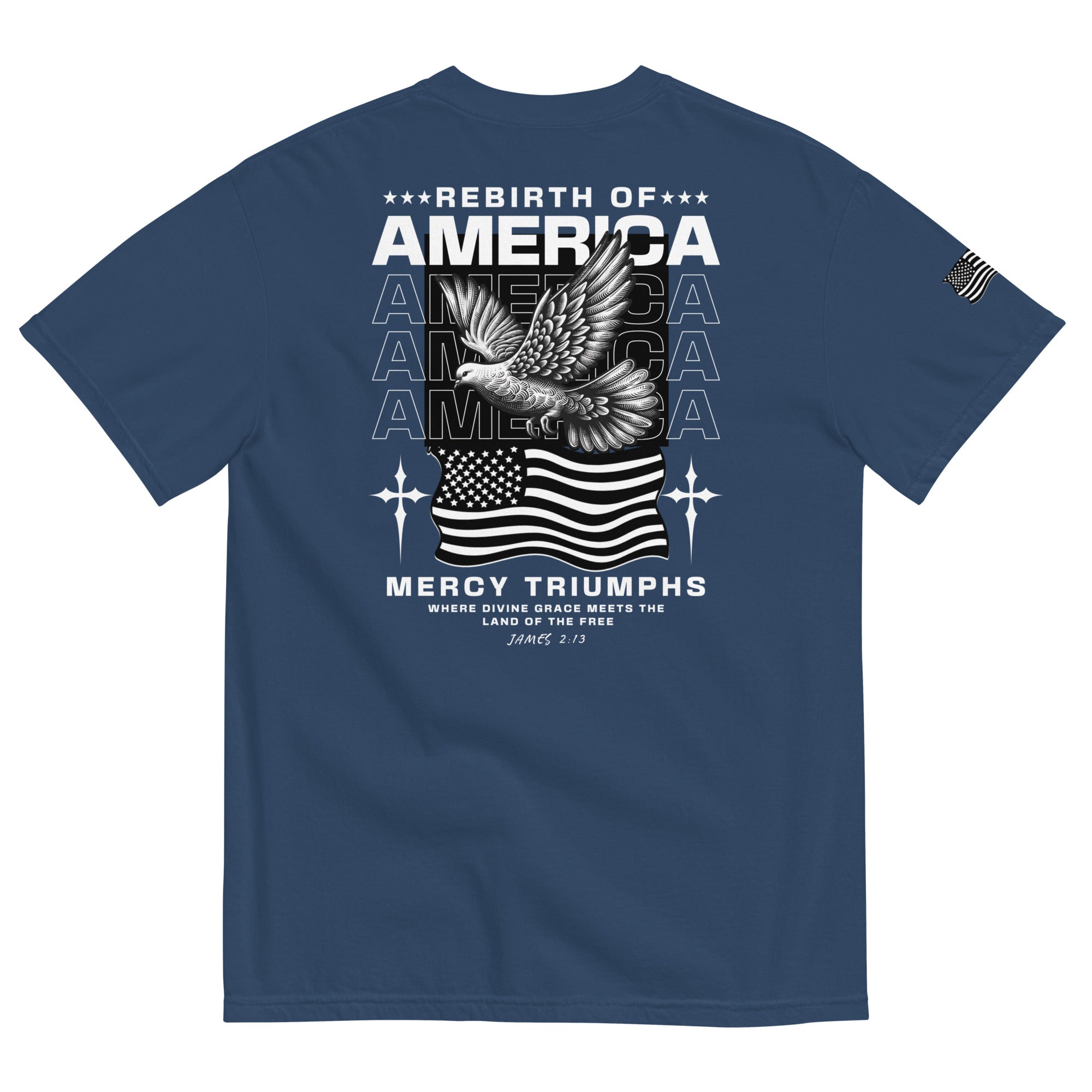 America's Rebirth Garment-dyed Heavyweight T-shirt