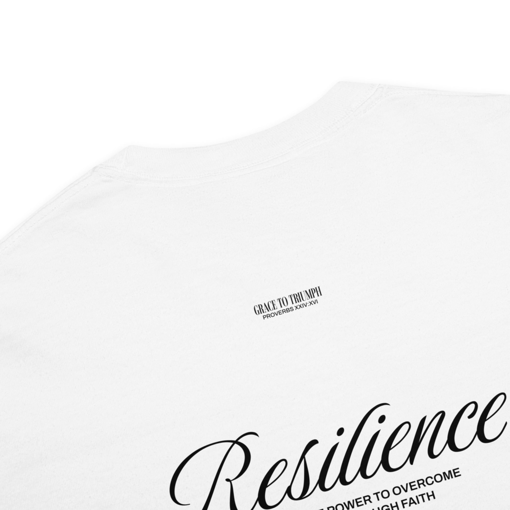 Resilience - Undefeated Tee - Inspired by Proverbs 24:16, Faith & Strength