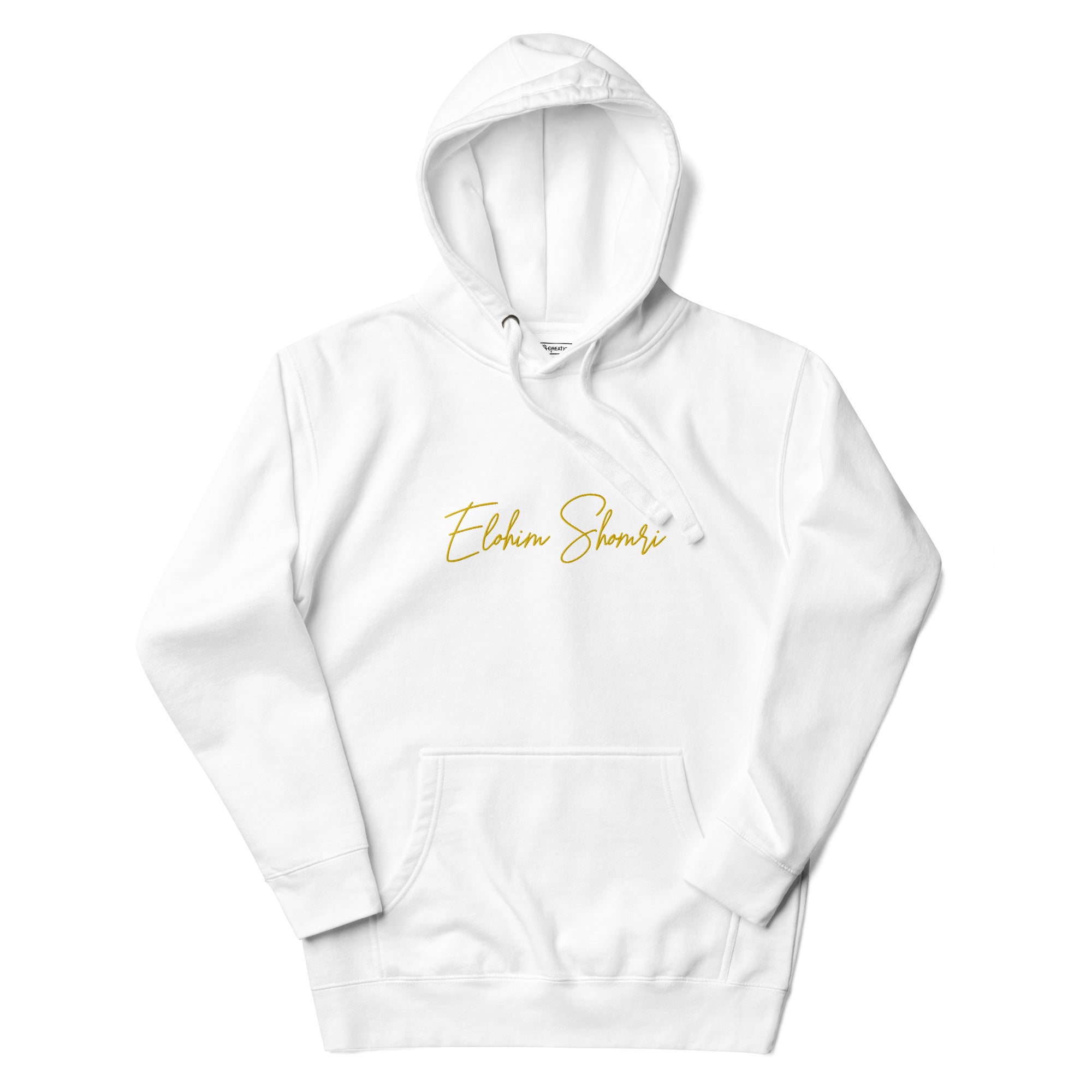 Elohim Shomri Embroidered Premium Hoodie