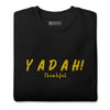 Yadah Gold and Pink Embroidered Crew Neck Sweatshirt