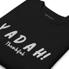 Yadah White Embroidered Crew Neck Sweatshirt