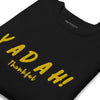 Yadah Gold and Pink Embroidered Crew Neck Sweatshirt