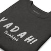 Yadah White Embroidered Crew Neck Sweatshirt