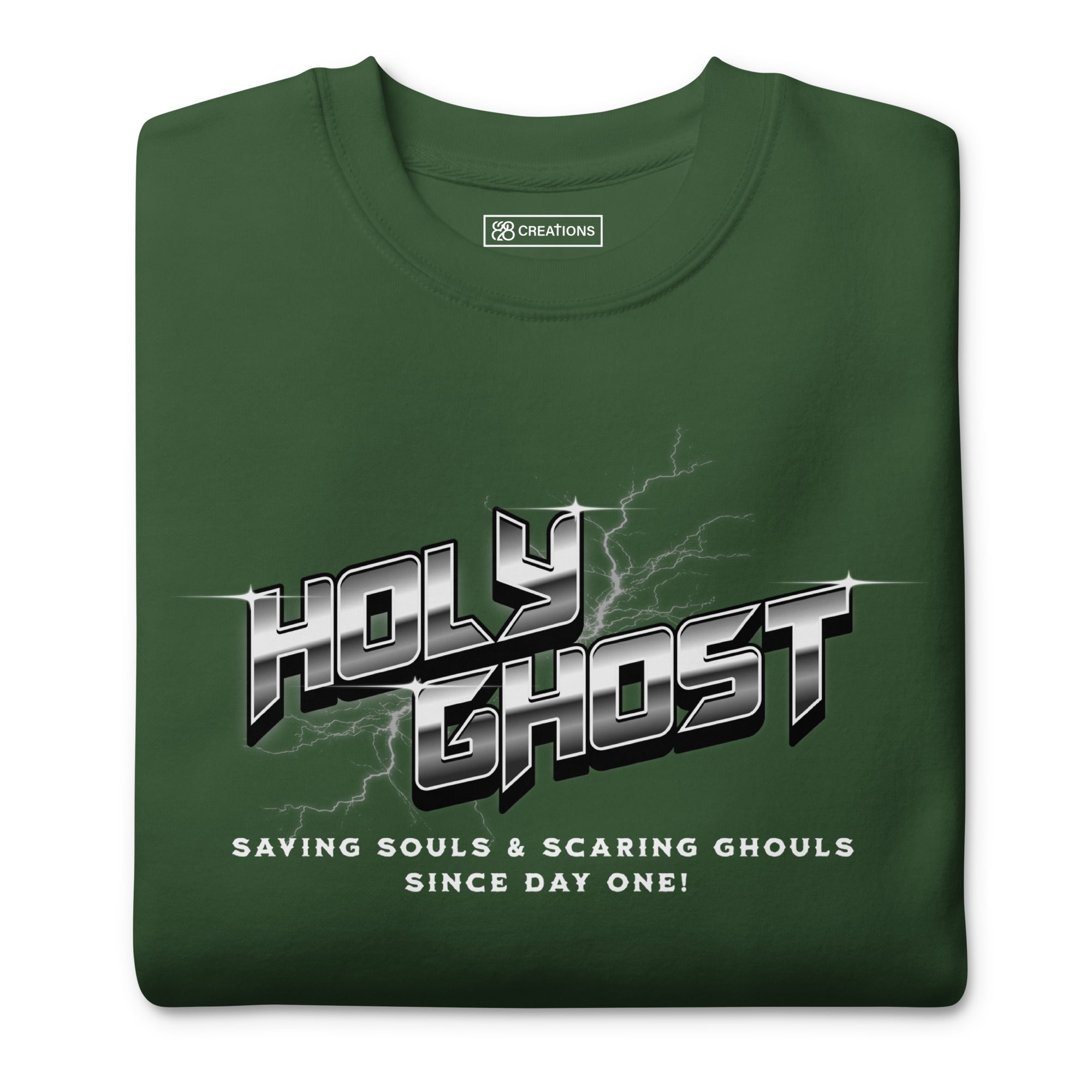 Holy Ghost Saving Souls Crew Neck Sweatshirt