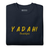 Yadah Gold and Pink Embroidered Crew Neck Sweatshirt