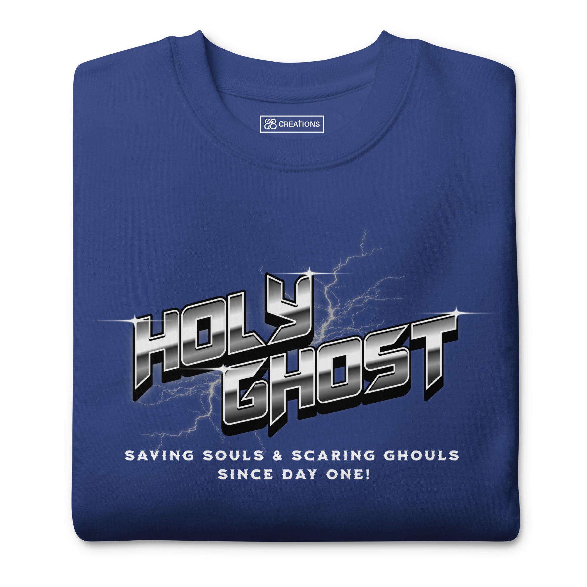 Holy Ghost Saving Souls Crew Neck Sweatshirt