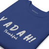 Yadah White Embroidered Crew Neck Sweatshirt