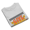 Sport Grey color youth t-shirt with design that reads 