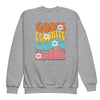 God's Favorite Cozy Retro Youth Sweatshirt