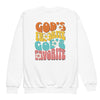 God's Favorite Cozy Retro Youth Sweatshirt